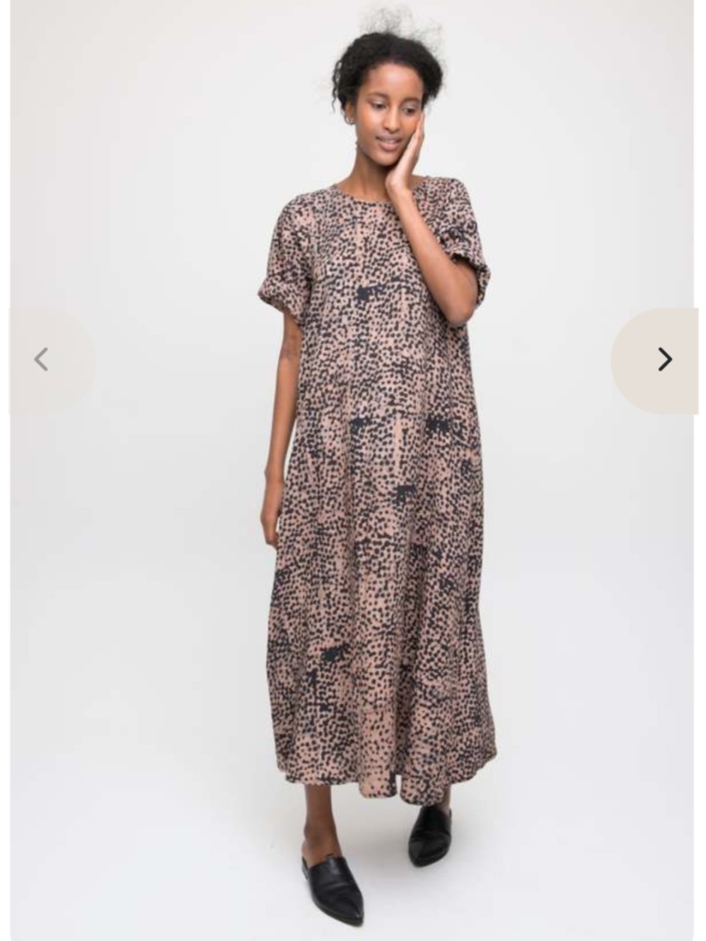 OSEI-DURO NONNA DRESS IN SNAKEBITE